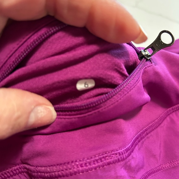 Lululemon Athletica Speed Up Purple Mosaic Shorts - Picture 8 of 9